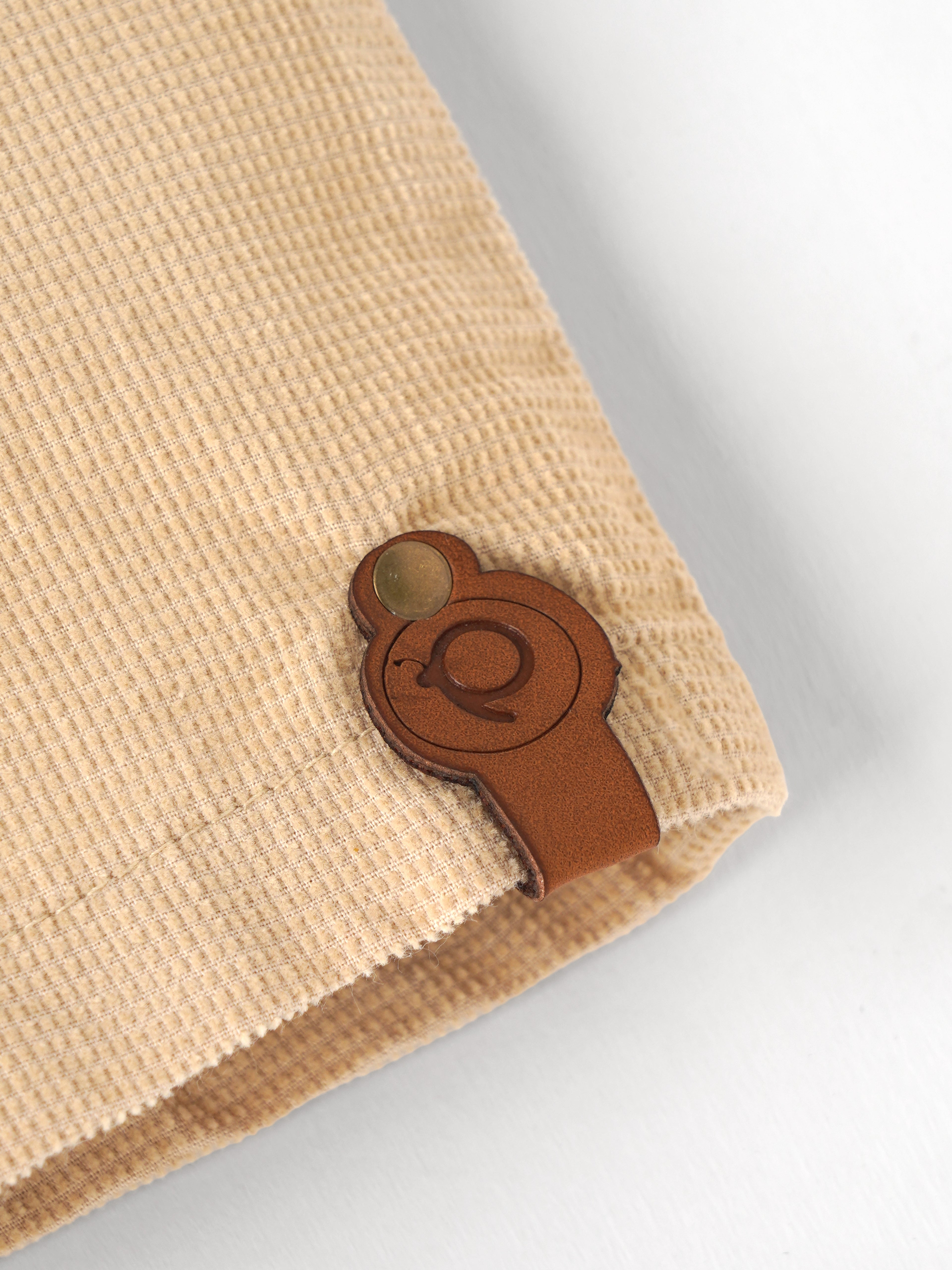 Popees Baby Boy Cotton Shirt | Beige Half Sleeve Casual Shirt for 3-24 Months