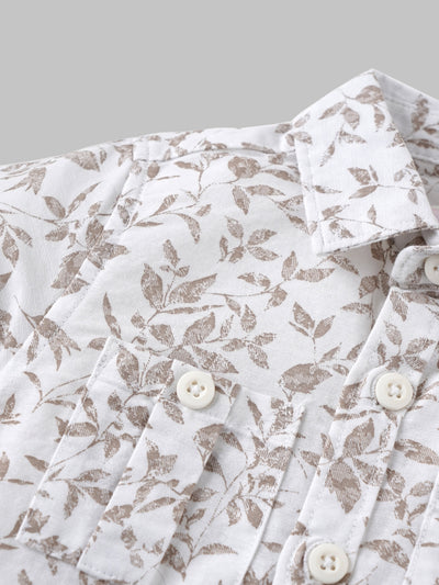 Popees Trendy All-Over Printed Half Sleeve Shirt (3-36 Months) for Boys