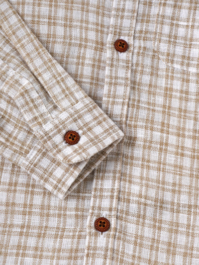 Popees Comfy & Stylish Checked Shirt (3–24 Months) for Boys