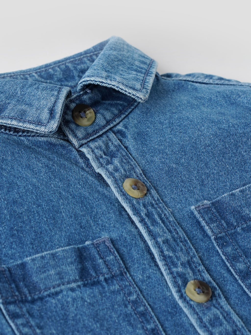 Popees Stylish Denim Full Sleeve shirt (3-36 Months) for Boys
