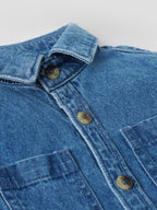 Popees Stylish Denim Full Sleeve shirt (3-36 Months) for Boys
