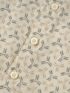 Popees Baby Boys  Half Sleeve Cotton Shirt| Beige| 3-24 Months