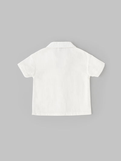 Popees Half-Sleeve Corduroy Shirt (3–36 Months) for Boys