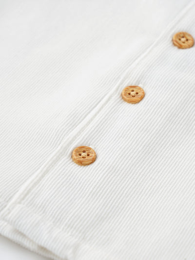 Popees Half-Sleeve Corduroy Shirt (3–36 Months) for Boys