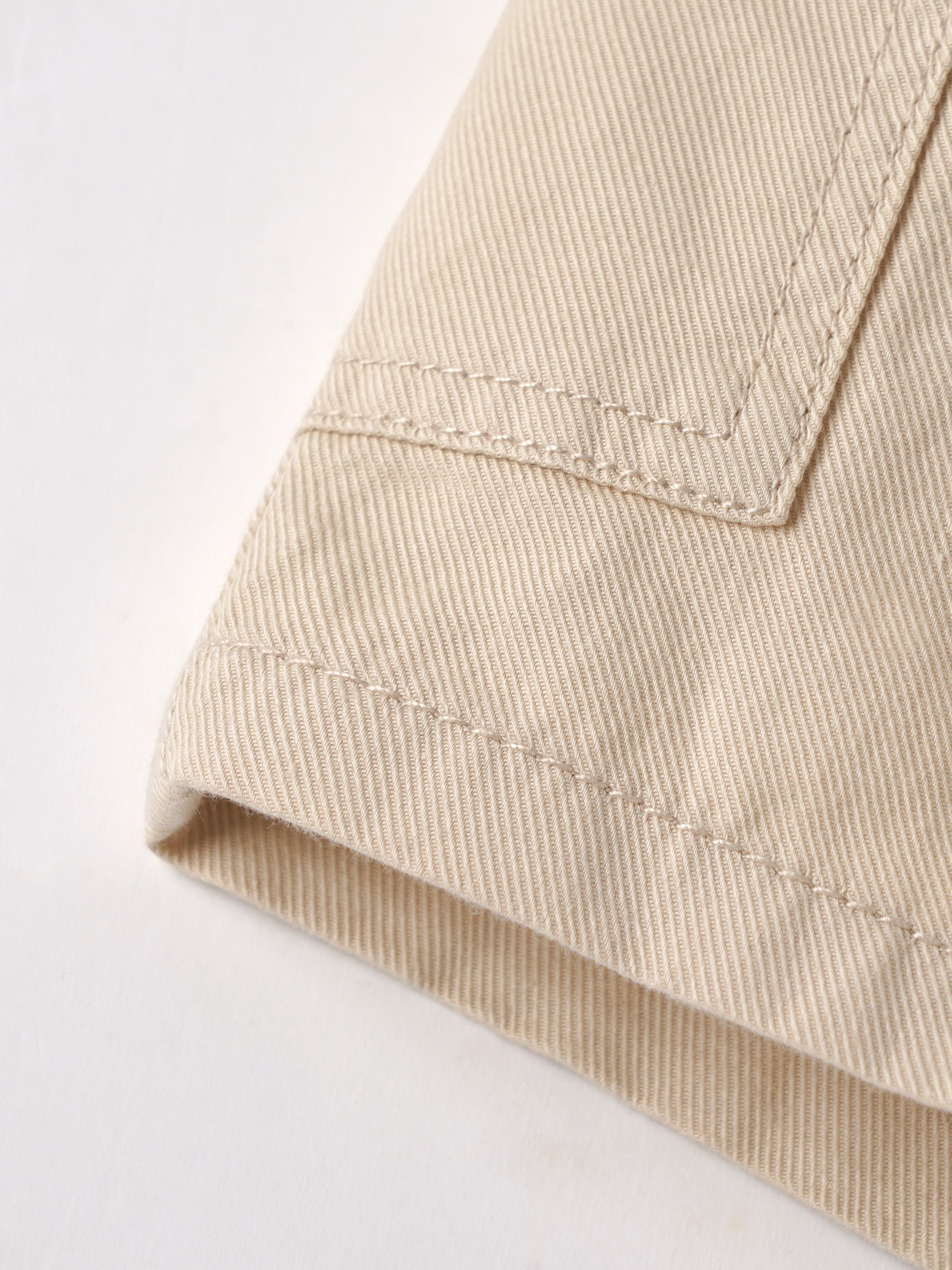 Popees Baby Boy Cotton Shorts | Beige Elastic Waist Casual Shorts with Side Pockets for 3-24 Months