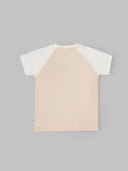 Popees Boys Half-Sleeve Shoulder Open T-Shirt (3-36 Months) Made of Organic Bamboo Cotton Fabric