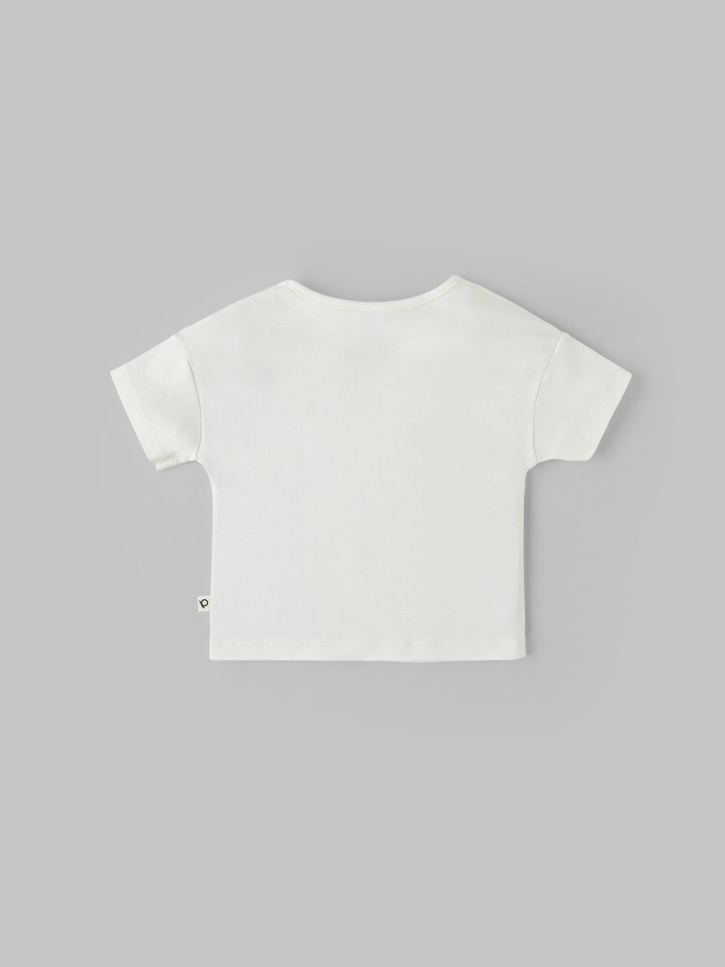 Popees Boys Half-Sleeve Shoulder Open T-Shirt (3-24 Months) Made of Organic Bamboo Cotton Fabric