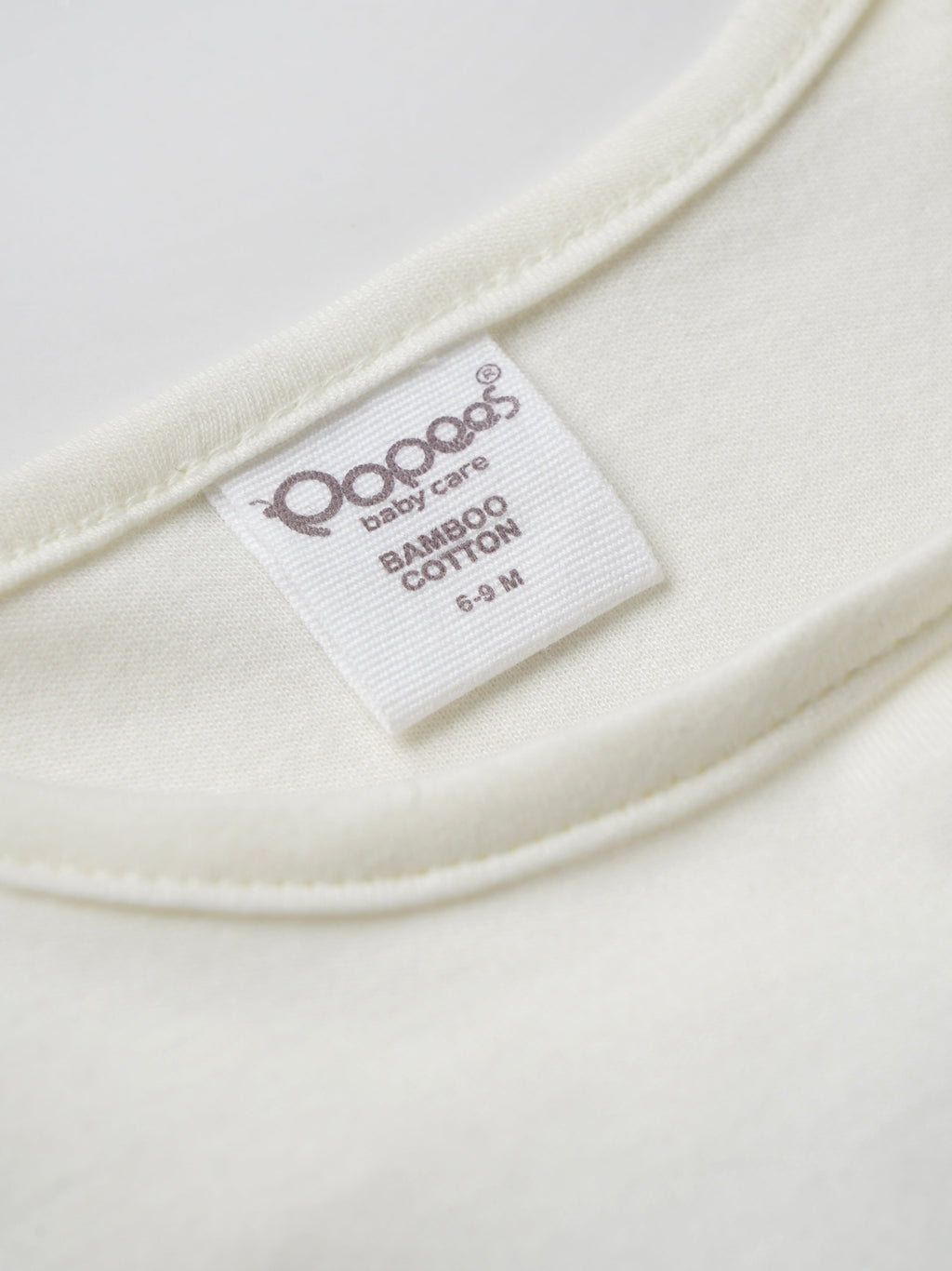 Popees Boys Half-Sleeve Shoulder Open T-Shirt (3-24 Months) Made of Organic Bamboo Cotton Fabric