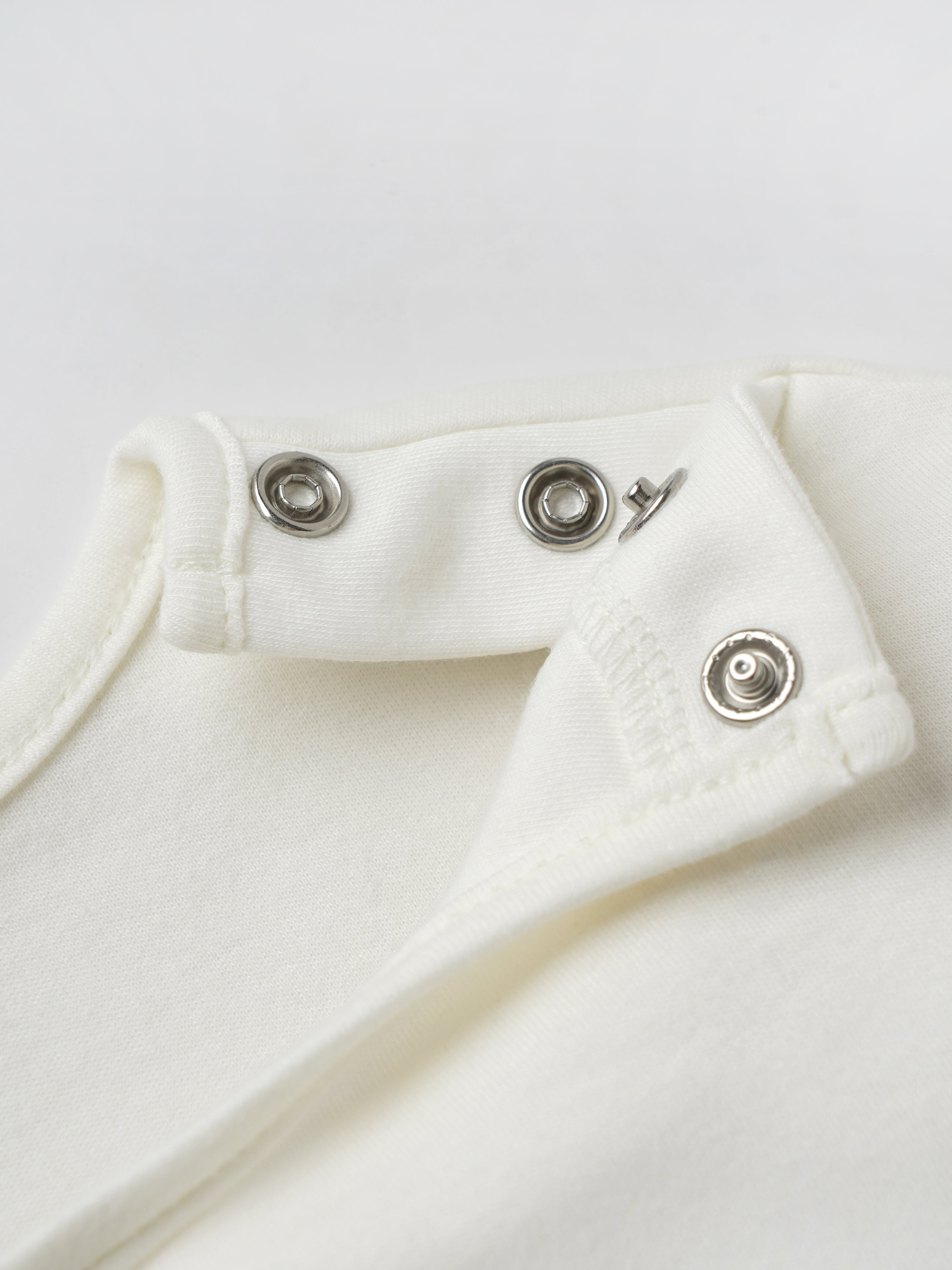 Popees Boys Half-Sleeve Shoulder Open T-Shirt (3-24 Months) Made of Organic Bamboo Cotton Fabric