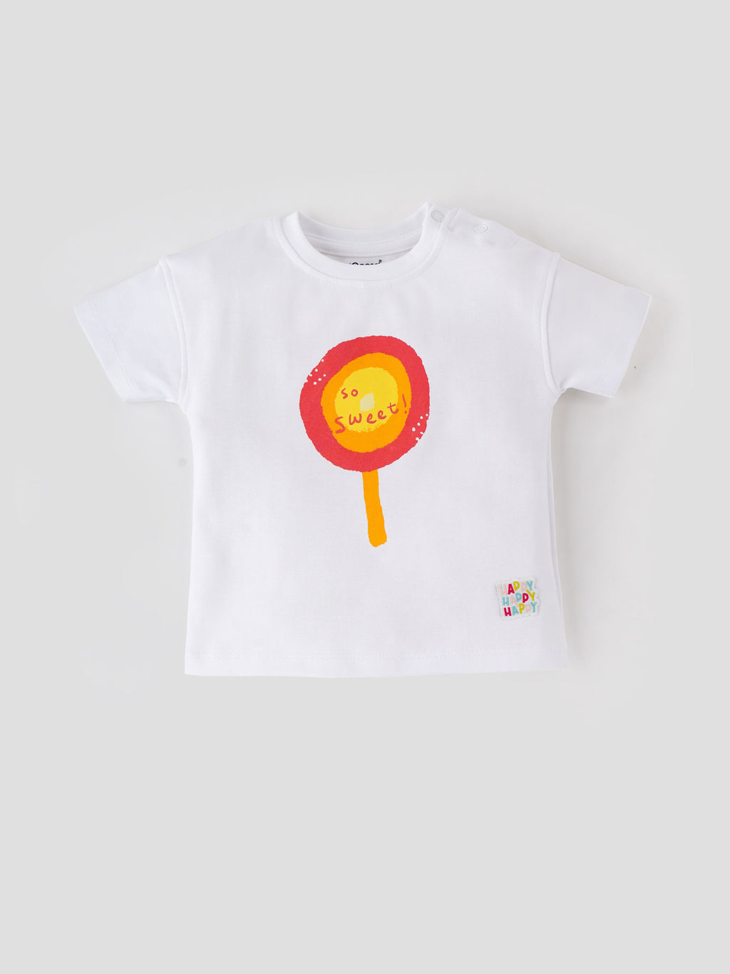 Popees Skin-friendly & Comfy Chest Printed T-shirt (3-36 Months) for Boys