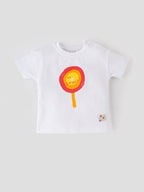 Popees Skin-friendly & Comfy Chest Printed T-shirt (3-36 Months) for Boys