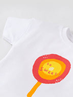 Popees Skin-friendly & Comfy Chest Printed T-shirt (3-36 Months) for Boys