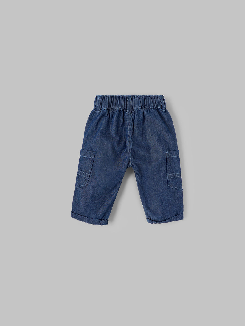 Popees Baby Boys Denim Jeans| Blue| 3-36 Months