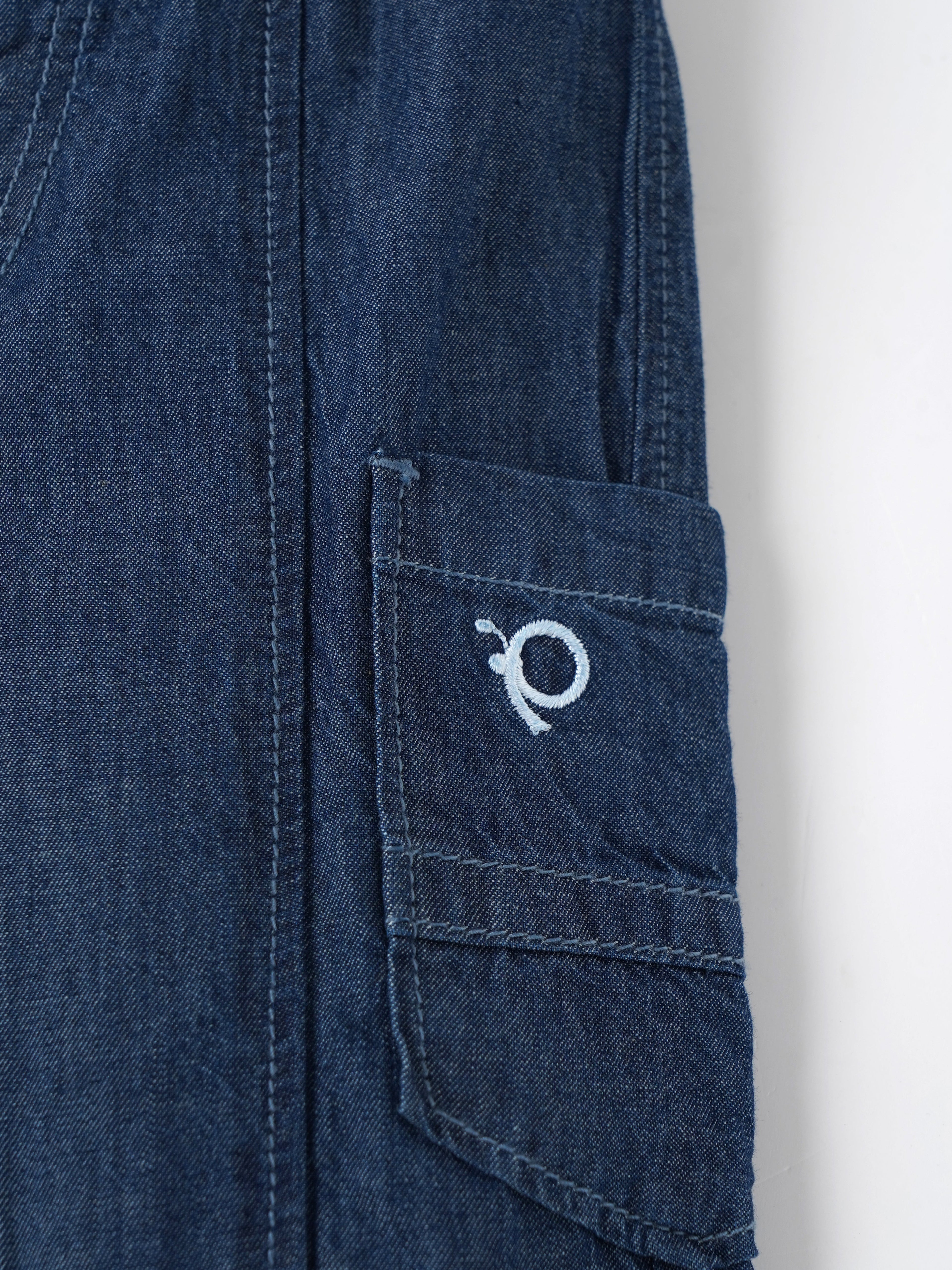 Popees Baby Boys Denim Jeans| Blue| 3-36 Months