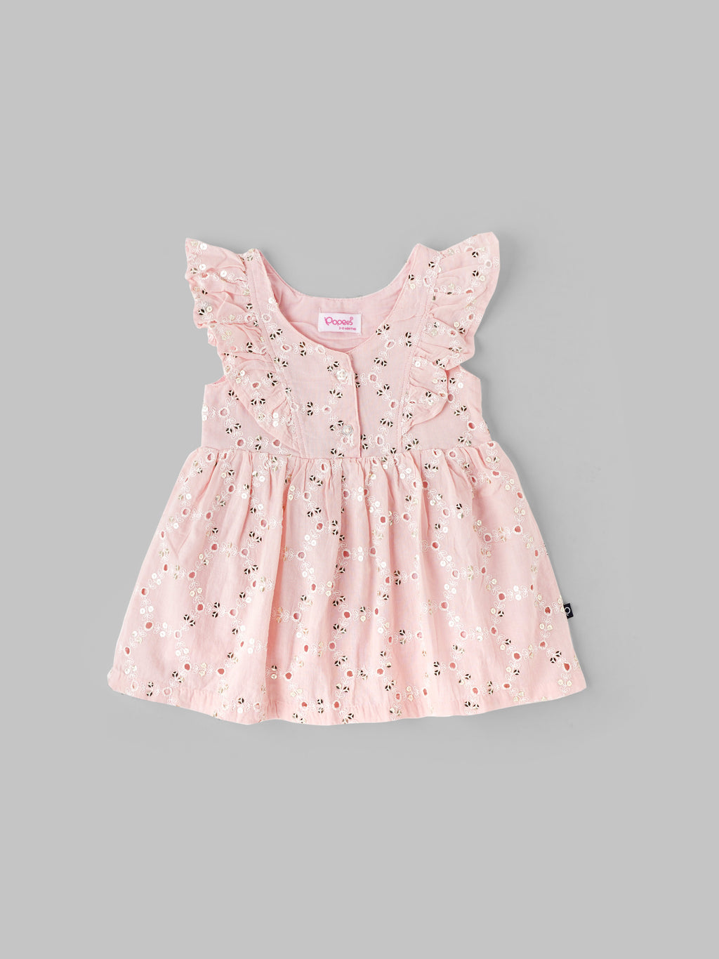 Popees Sleeveless Printed Frock (3-36 Months) for Baby Girls