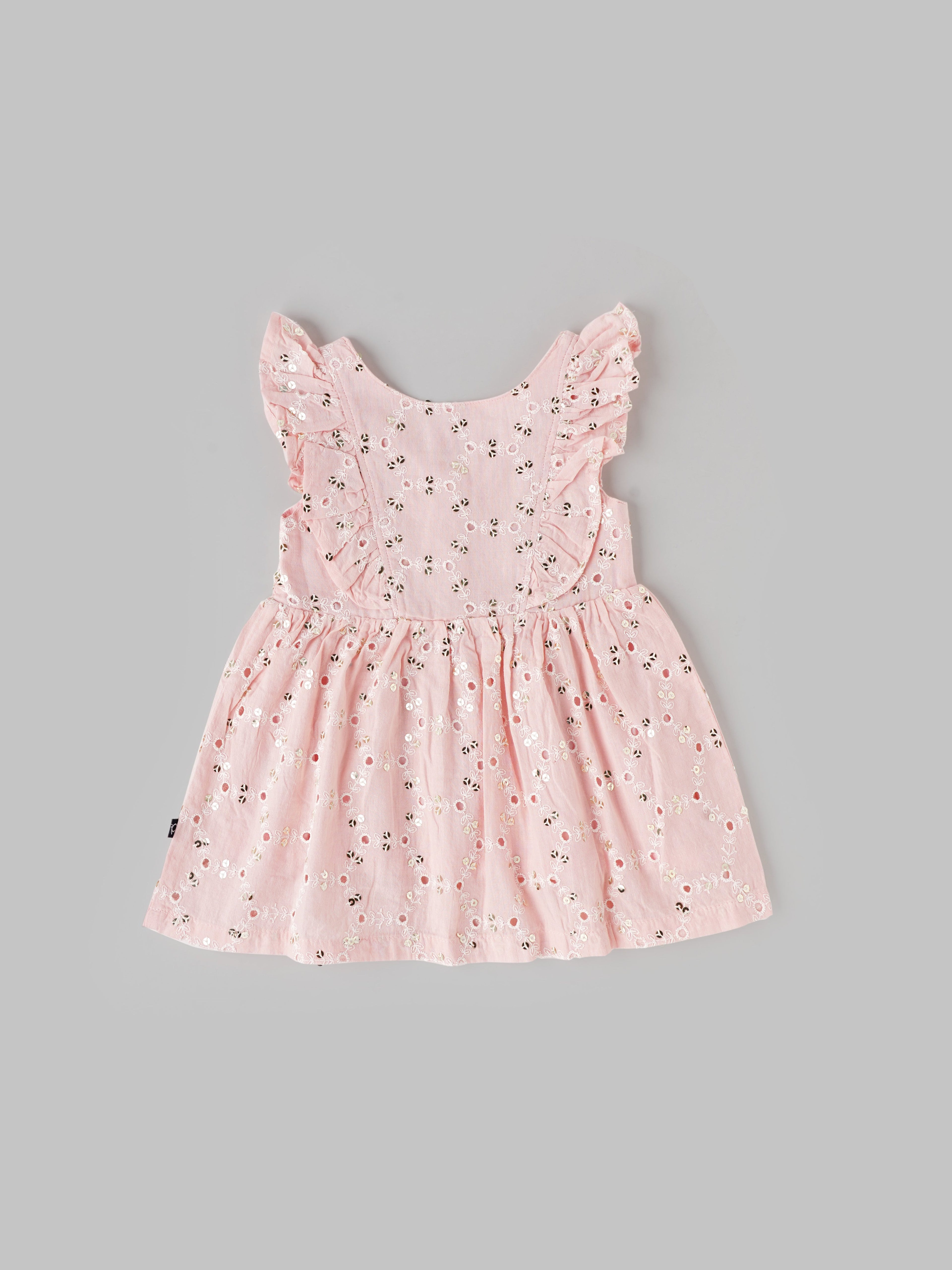 Popees Sleeveless Printed Frock (3-36 Months) for Baby Girls