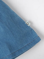 Popees Baby Girls Denim Dress | Soft Cotton Casual Wear | 3M–24M