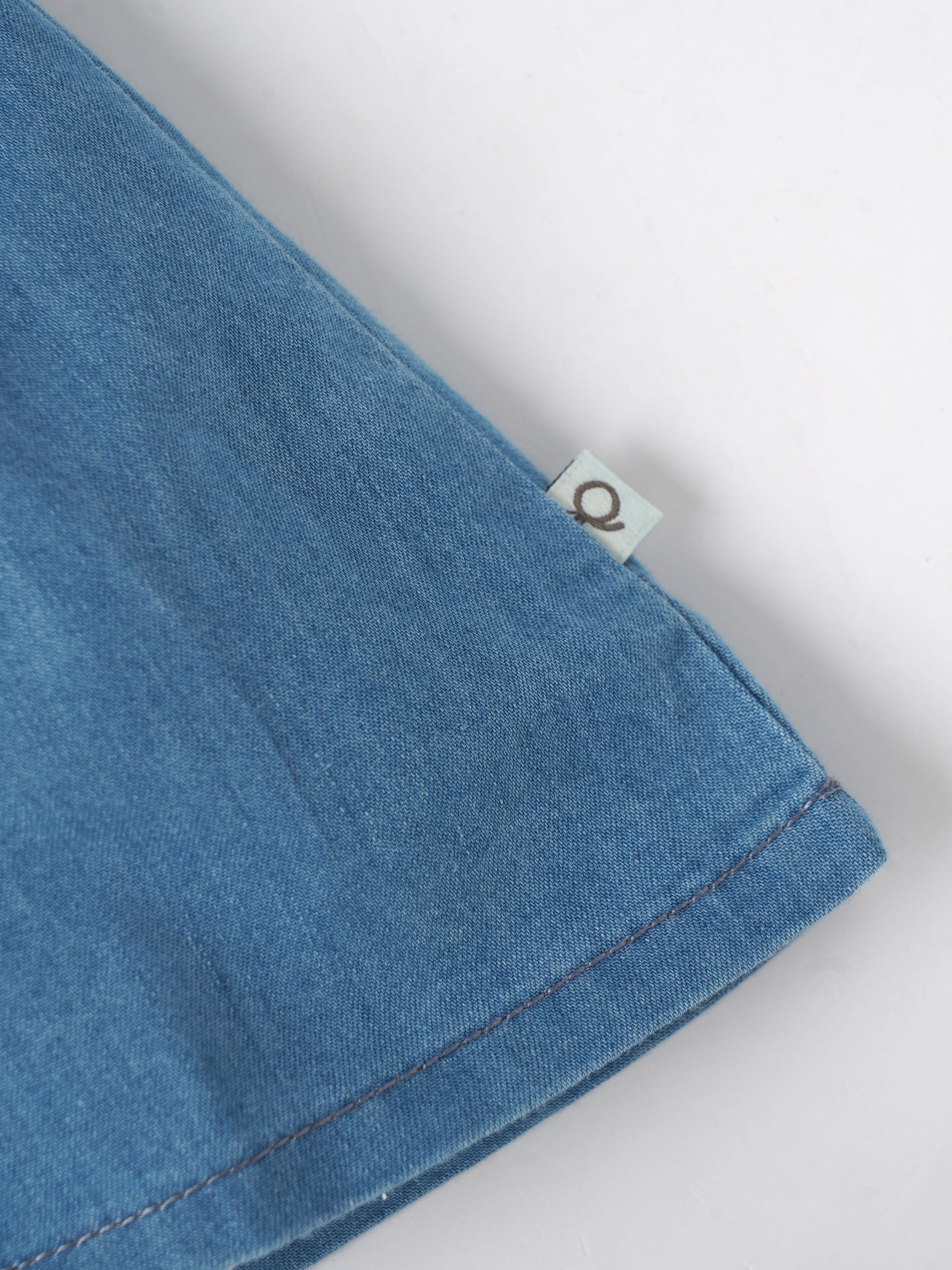 Popees Baby Girls Denim Dress | Soft Cotton Casual Wear | 3M–24M