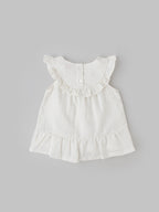 Popees Soft & Stylish Sweet Ruffled Party Dress (3–36 Months) for Baby Girls