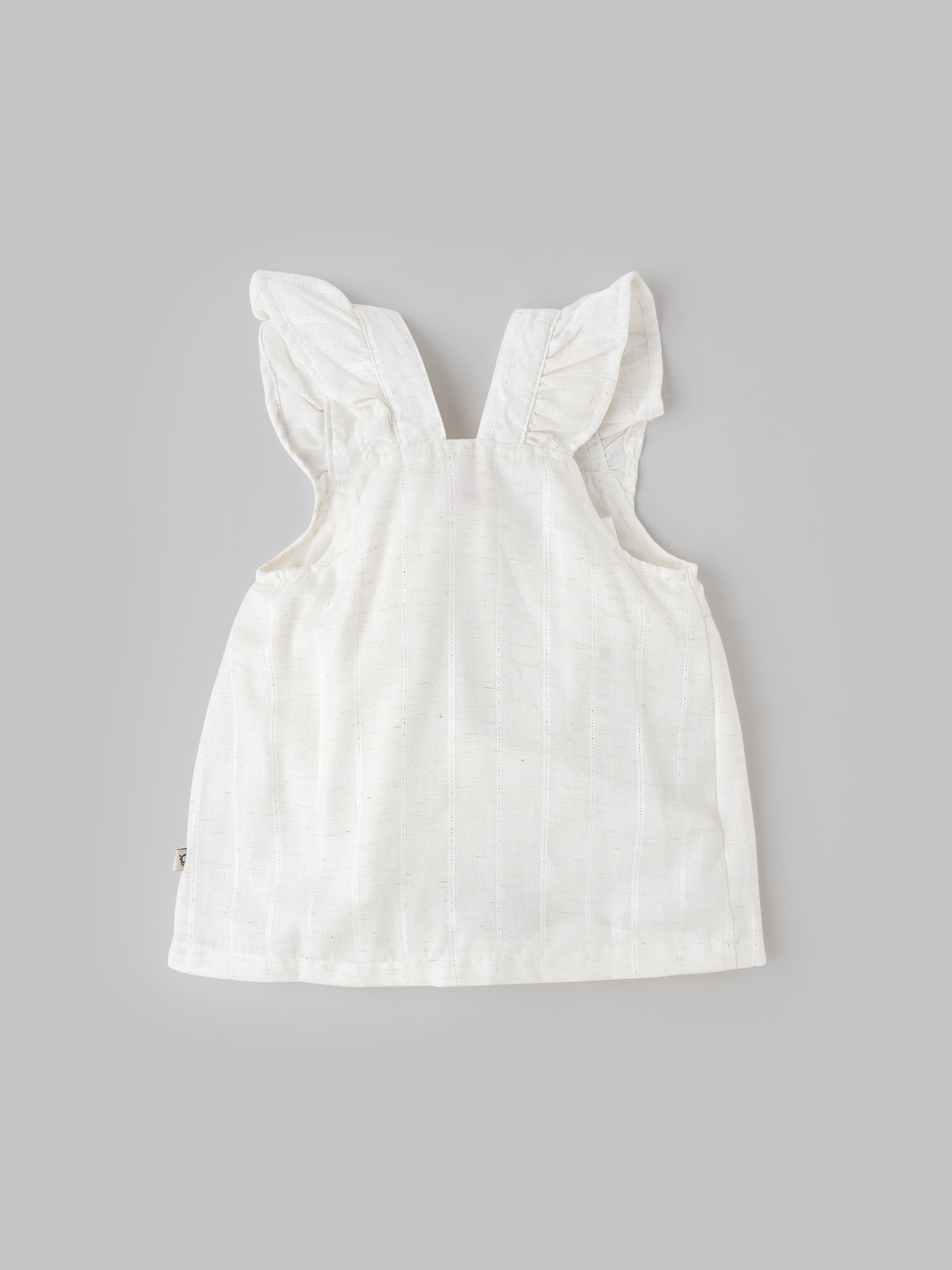 Popees Soft & Stylish Adorable Sleeveless Ruffle Dress (3–36 Months) for Baby Girls