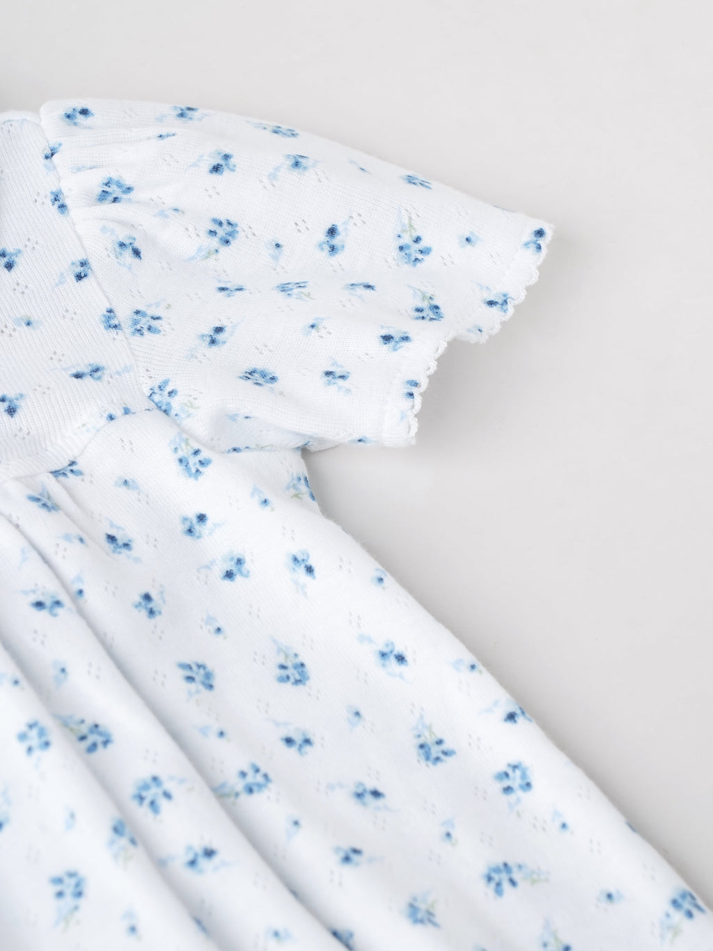 Popees Printed Short Sleeve Back Open Dress (3-36 Months) for Baby Girls