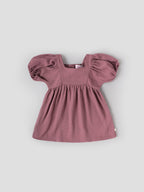 Popees Stylish Half Sleeve Back Half Open Dress (3–24 Months)for Baby Girls
