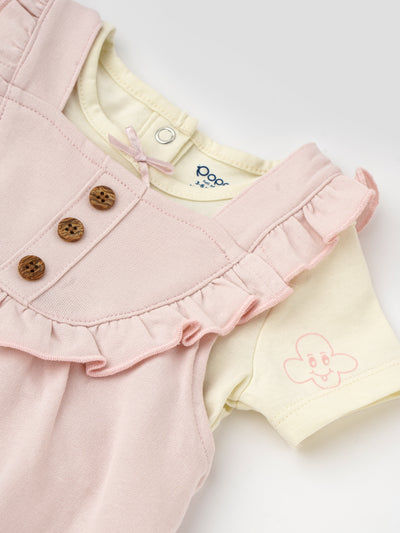 Popees Soft and Comfy Pinny Set (3–36 Months) for Girls