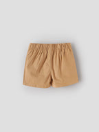 Popees Baby Girls Cotton Shorts | Beige | 3 Months To 24 Months