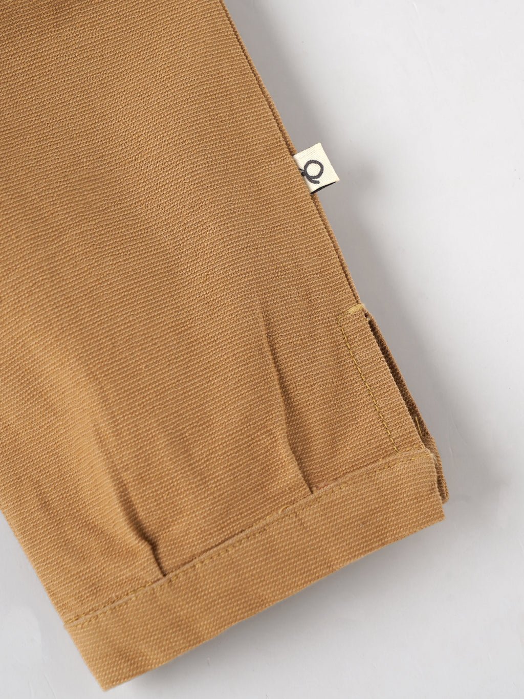 Popees Baby Girls Textured Cotton Pants| Mustard| 3-24 Months