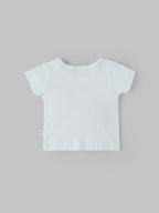 Popees Boys Short Sleeve Front Open Jhabla Top (0-6 Months) Made of Organic Bamboo Cotton Fabric