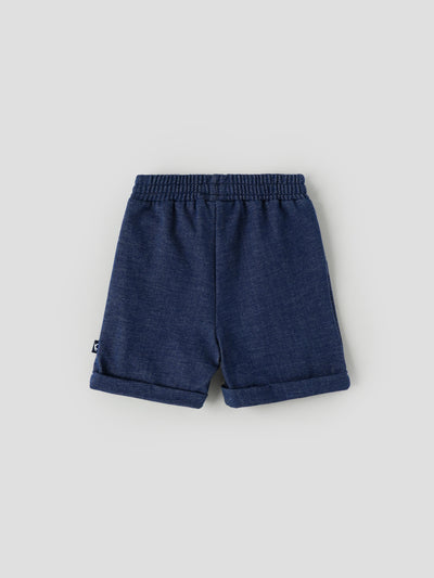 Popees Solid Knit Shorts (0–9 Months) for Baby Boys