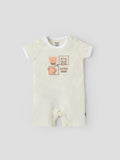 Popees Half Sleeve Romper (0–6 Months) for Baby Boys