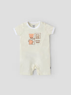 Popees Half Sleeve Romper (0–6 Months) for Baby Boys