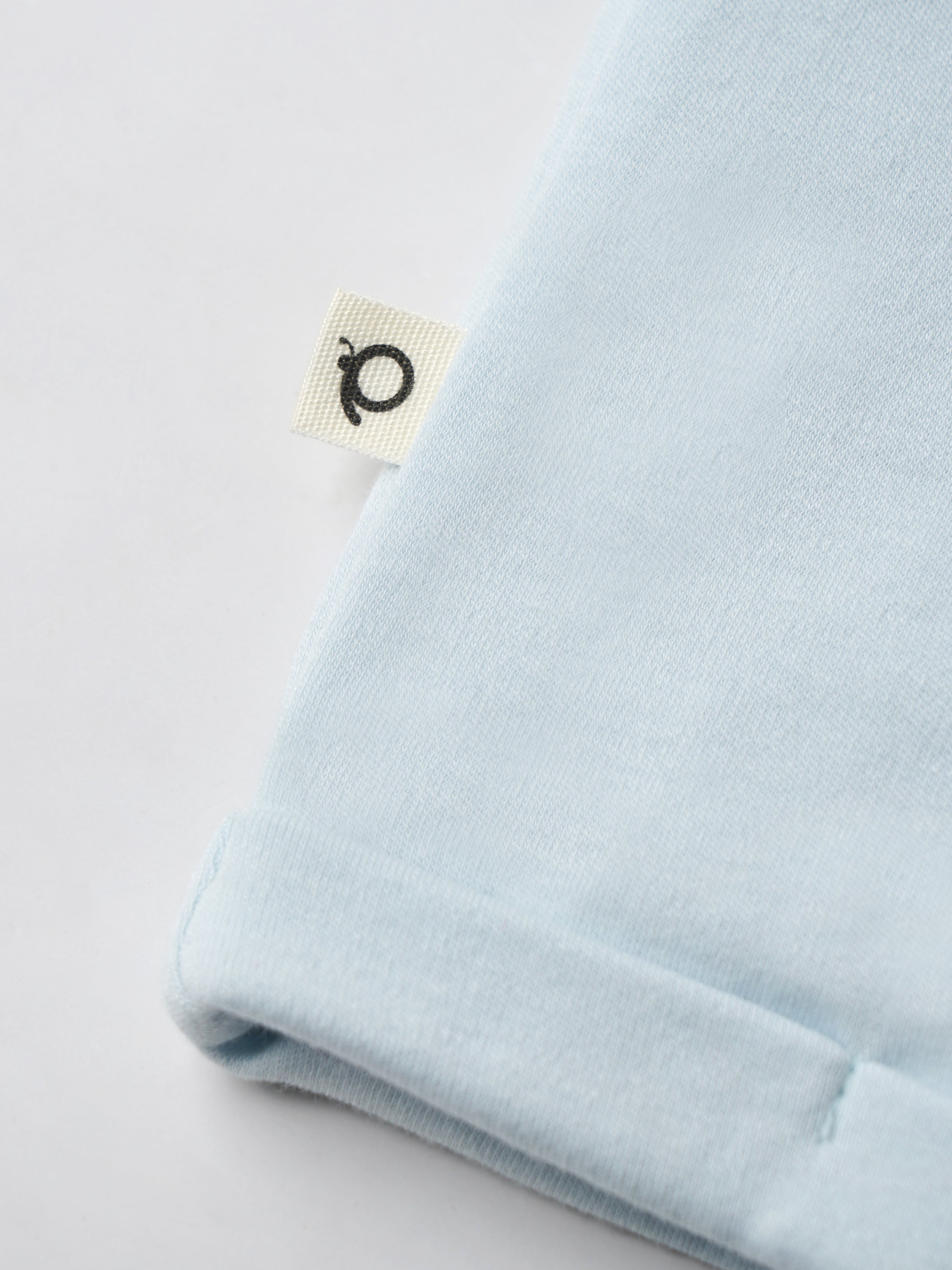 Popees Boys Half-Sleeve Front Open Romper (0-6 Months) Made of Organic Bamboo Cotton Fabric