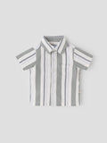 Popees Fashionable Striped Shirt Comfortable Fit (0–9 Months) for Baby Boys