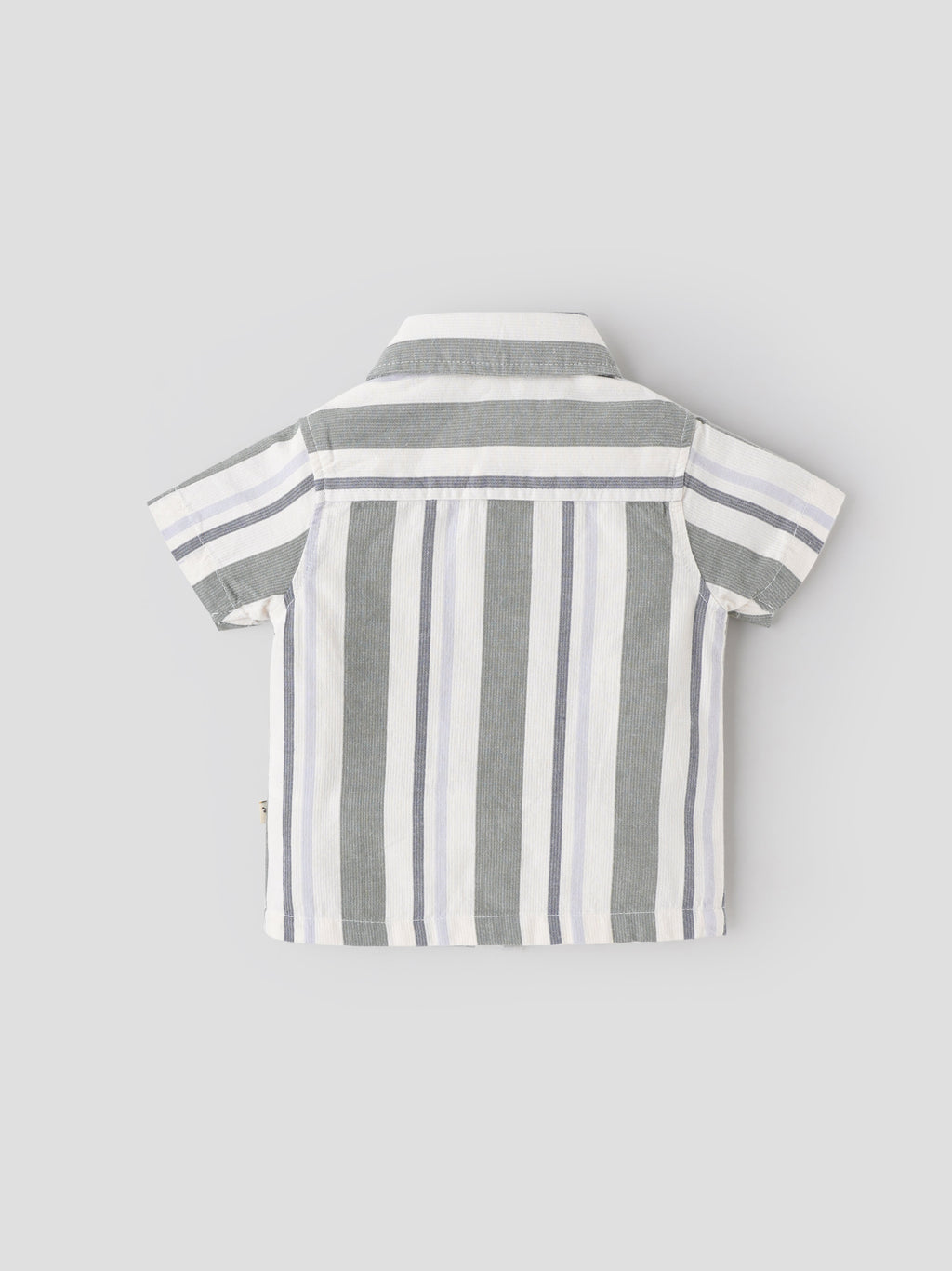 Popees Fashionable Striped Shirt Comfortable Fit (0–9 Months) for Baby Boys