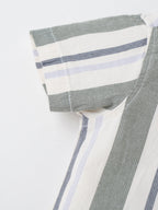 Popees Fashionable Striped Shirt Comfortable Fit (0–9 Months) for Baby Boys