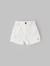 Popees Classic White Casual Shorts Lightweight Everyday Wear (0–9 Months) for Baby Boys