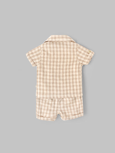 Popees Soft & Cozy Everyday Wear Co-Ord Set (0–9 Months) for Baby Boys