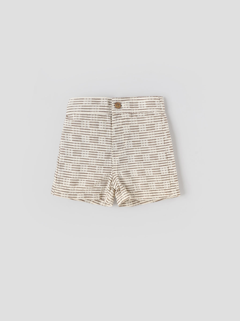 Popees Baby Boys Shirt and Shorts Set| Beige| Newborn - 9 Months