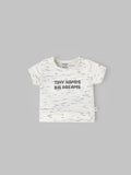 Popees Quote Print T-Shirt (0-9 Months) for Baby Boys