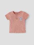 Popees Half Sleeve T-shirt with Football Print (0-9 Months) for Boys