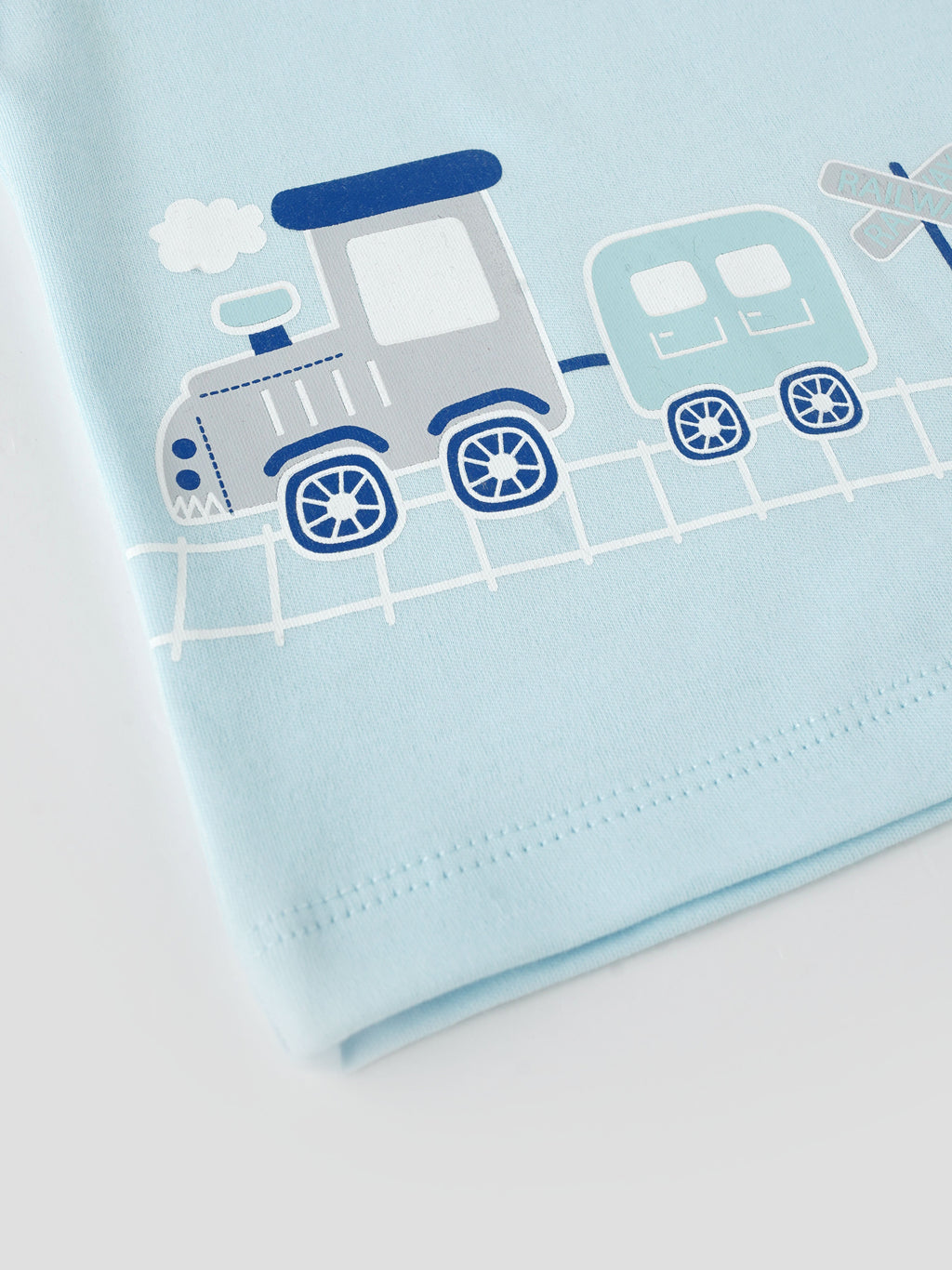 Popees Half Sleeve Printed T-shirt (0-9 Months) for boys