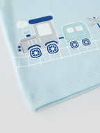 Popees Half Sleeve Printed T-shirt (0-9 Months) for boys