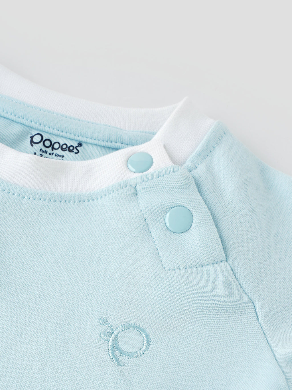 Popees Half Sleeve Printed T-shirt (0-9 Months) for boys