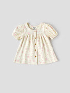 Popees Front Open (1-9 Months) Cute and Comfortable Top for New Born Girls