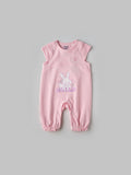 Popees Bunny Printed Short Sleeve Romper for (0-6 Months) Newborn Girls