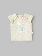 Popees Cap Sleeve Back Open Top (0-9 Months) for Baby Girls