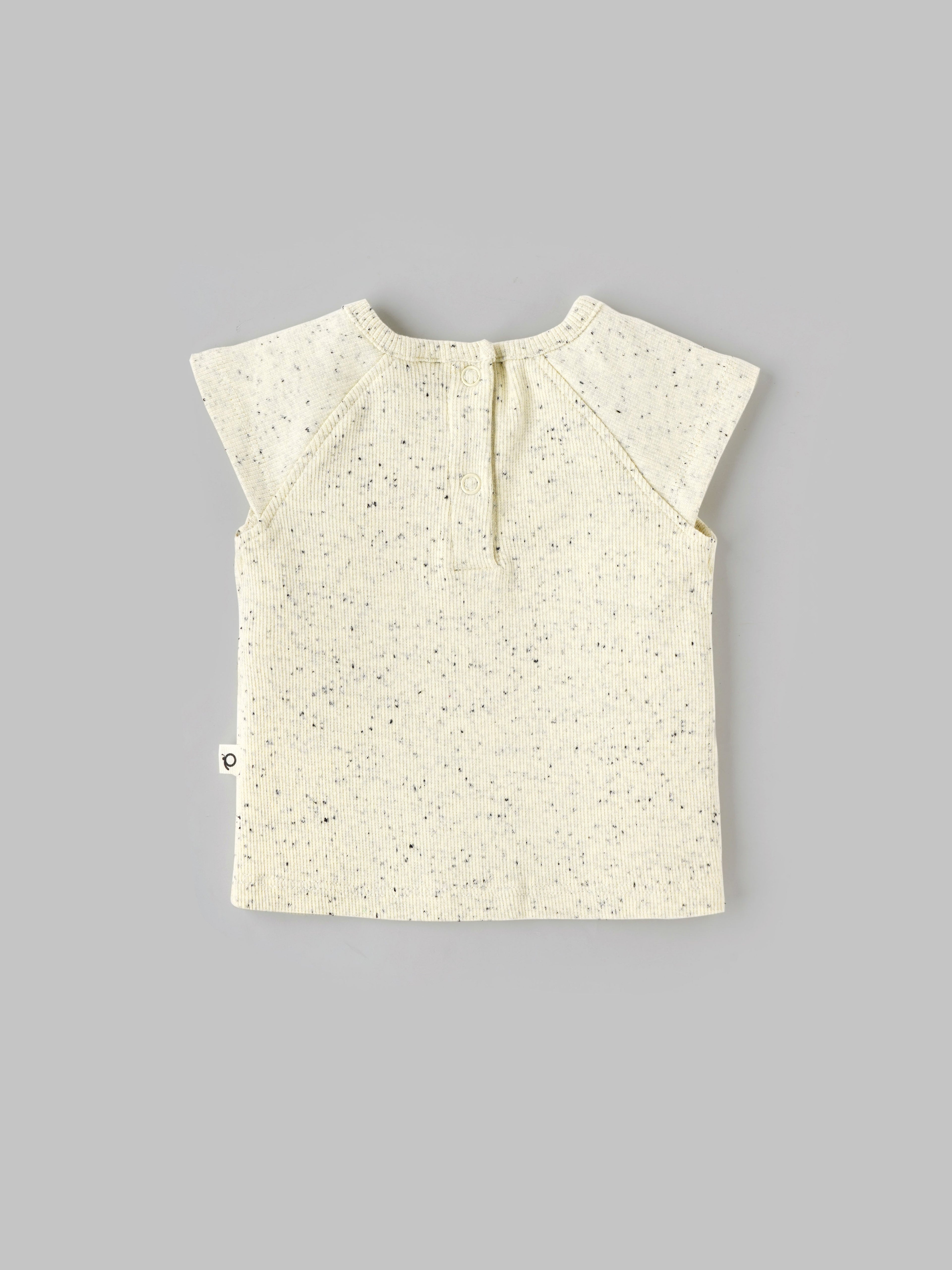 Popees Cap Sleeve Back Open Top (0-9 Months) for Baby Girls