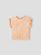 Popees Short Sleeve Top (0-9 Months) for Girls